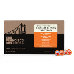 San Francisco Bay pods spread on counter showing multiple varieties