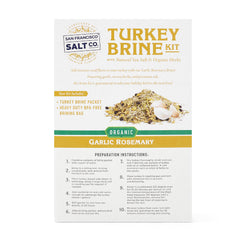 San Francisco Salt Company BPA-free brine bag and included 13 oz seasoning kit benefit