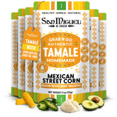 San Miguel de Origen front packaging showing tamale and ready-to-eat convenience