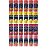 San Pellegrino variety pack front view showing all four flavors and quantity