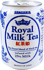 Sangaria can front view showing label and smooth milk tea appeal