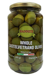 Sanniti jar front showing label and 20.5 oz size, ideal for pantry stocking