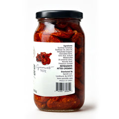 Sanniti close-up of tomato texture showing concentrated flavor and tenderness