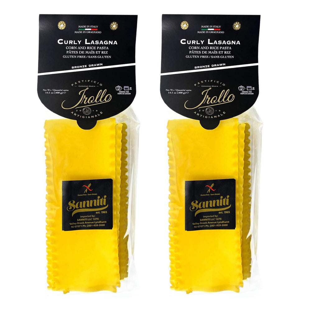 Sanniti front packaging showing product and gluten free benefit