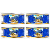 Sanniti front packaging showing can design and convenient easy-peel lid benefit