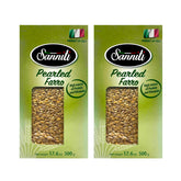 Sanniti front packaging showing pack of two and product name for pantry appeal