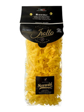 Sanniti front packaging showing riccioli shape and Italian origin benefit clarity