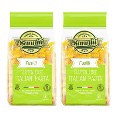Sanniti front packaging showing product benefits and Italian origin