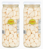 Sanniti jar front view showing product and label for easy recognition and pantry appeal