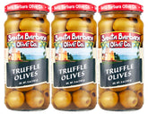 Santa Barbara Olive Co front packaging showing three jars and gourmet look