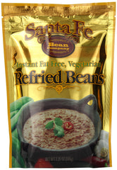 Santa Fe Bean front packaging showing pouch and clear product name with convenient benefits