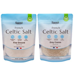 Sante Naturelle pack front view showing two 18oz containers and branding for convenience