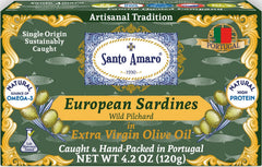 Santo Amaro front can packaging showing label and pack benefit