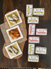 Santo Amaro olive oil fillets close-up highlighting silky texture and richness