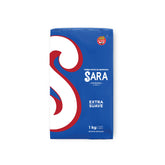 SARA front packaging showing 1 kg bag and brand clarity