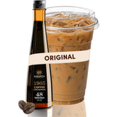 SARASOTA COFFEE & TEA CO. bottle front showing product branding and premium look