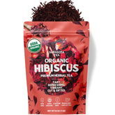 SARASOTA COFFEE & TEA CO. front bag view shows resealable organic packaging and convenience
