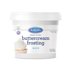 Satin Ice 3 lb pail front view showing packaging and easy-access lid for quick use