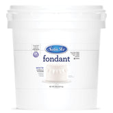 Satin Ice front packaging showing 20 lb tub and label, professional supply benefit