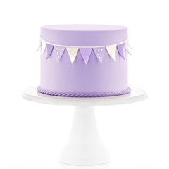 Satin Ice lavender cut edge showing thinness and clean trimming benefit