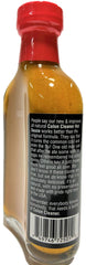 Sauce Crafters Colon Cleaner served on a sandwich, adding Caribbean mustard heat and bold flavor