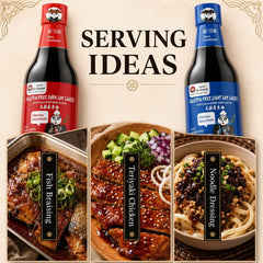 Sauce Grandmaster dark bottle front offering rich color benefit