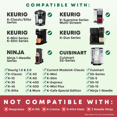 Savepod PodMaker in use compressing grounds into a pod for consistent single-serve brewing