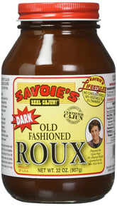 SAVOIE'S front label on 32oz jar showing product identity and benefit
