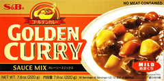 S&B golden curry front packaging showing mild mix and quick flavorful dinners