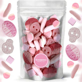 Scandylicious BUBS front packaging showing pink mix and brand appeal