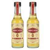 Scrappy's front packaging showing bottle and clean branding, highlights organic quality