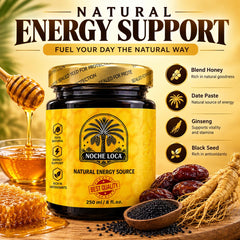 Sd Sentura close-up of honey and date paste texture highlighting smoothness