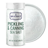 Sea Salt Superstore front packaging showing 1 lb bag and clear labeling benefit storage