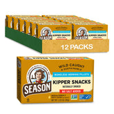 SEASON front packaging showing 3.25 oz tin and 12-pack convenience