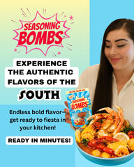 Seasoning Bombs close-up texture revealing spice blend for even flavoring