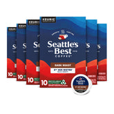 Seattle's Best front packaging showing 60 pods and bold roast benefit