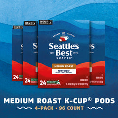 Seattle's Best Coffee close-up of Arabica beans highlighting rich sourcing and flavor clarity