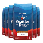 Seattle's Best Coffee front packaging showing brand and Portside benefit smooth flavor