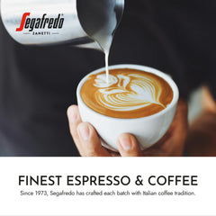 Segafredo Vivace close-up of ground coffee texture highlighting aroma