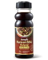 Sempio bottle front view showing label and easy-pour cap for convenience