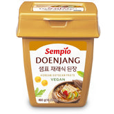 Sempio front packaging showing label and jar benefits