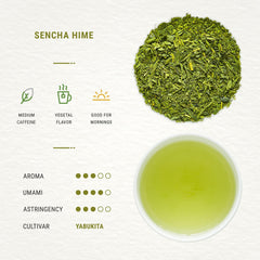 Senbird loose leaf close-up showing deep-steamed leaf texture and freshness