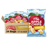 Seneca front packaging showing single-serve foil bags and brand identity benefits portability