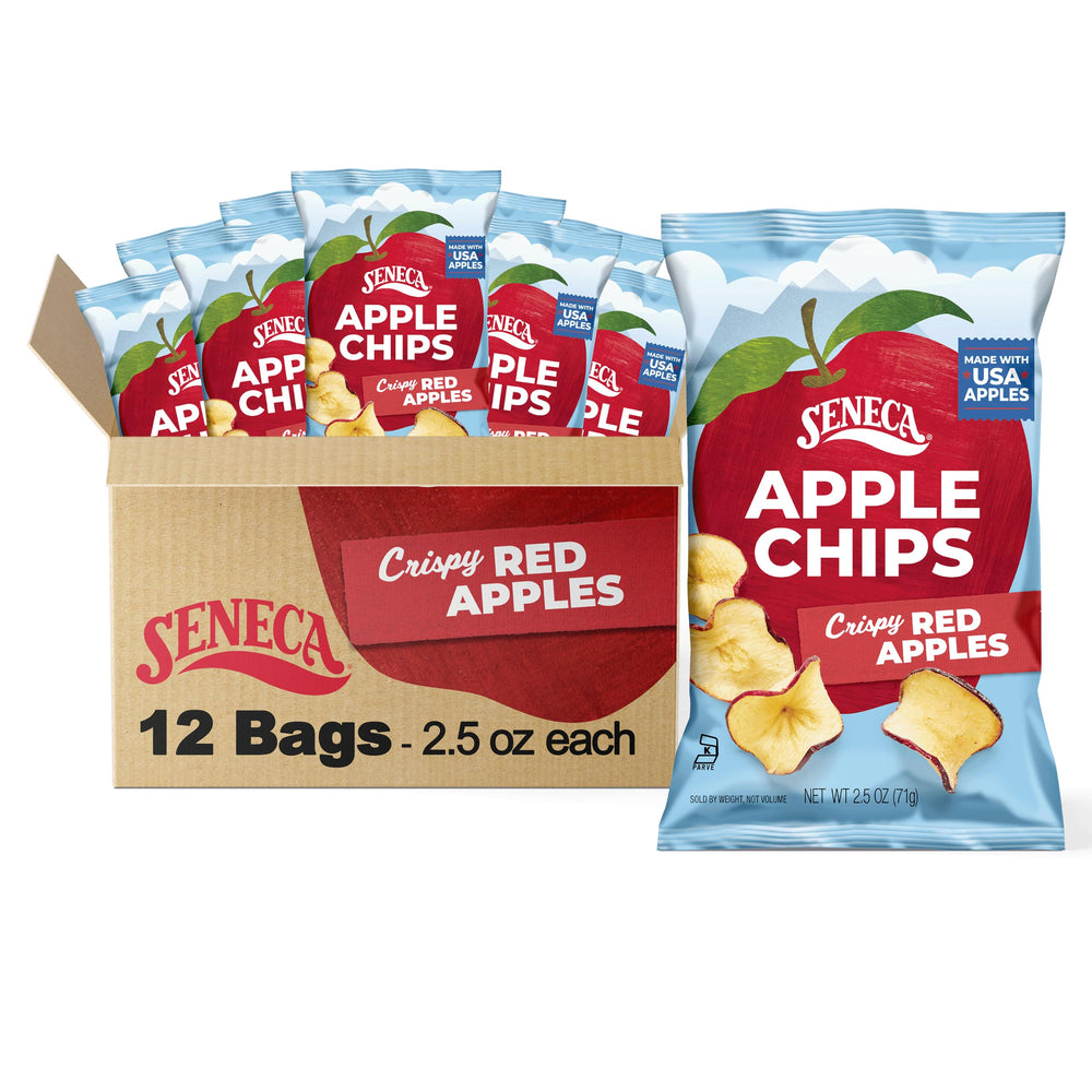 Seneca front packaging showing 2.5oz foil bag and brand for clear identification and convenience
