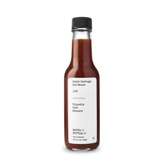 Señor Lechuga front bottle showing bold label and artisanal appeal