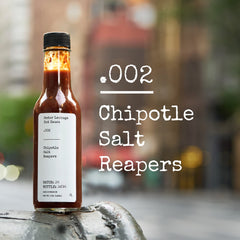 Señor Lechuga close-up label with batch number highlighting quality