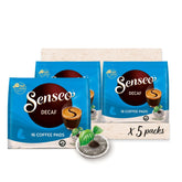 Senseo front packaging showing 80 decaf pods and freshness benefit