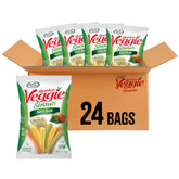 Sensible Portions front packaging showing 24 sea salt snack-size bags and benefits