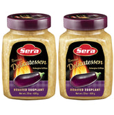 Sera jar front packaging showing 23 oz label and smoky eggplant appeal