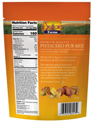 Setton Farms buffalo wing pistachios close-up highlighting spicy seasoning and crunchy appeal